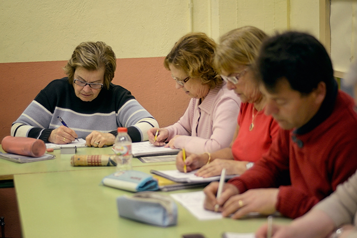 Alumnes a l'aula 